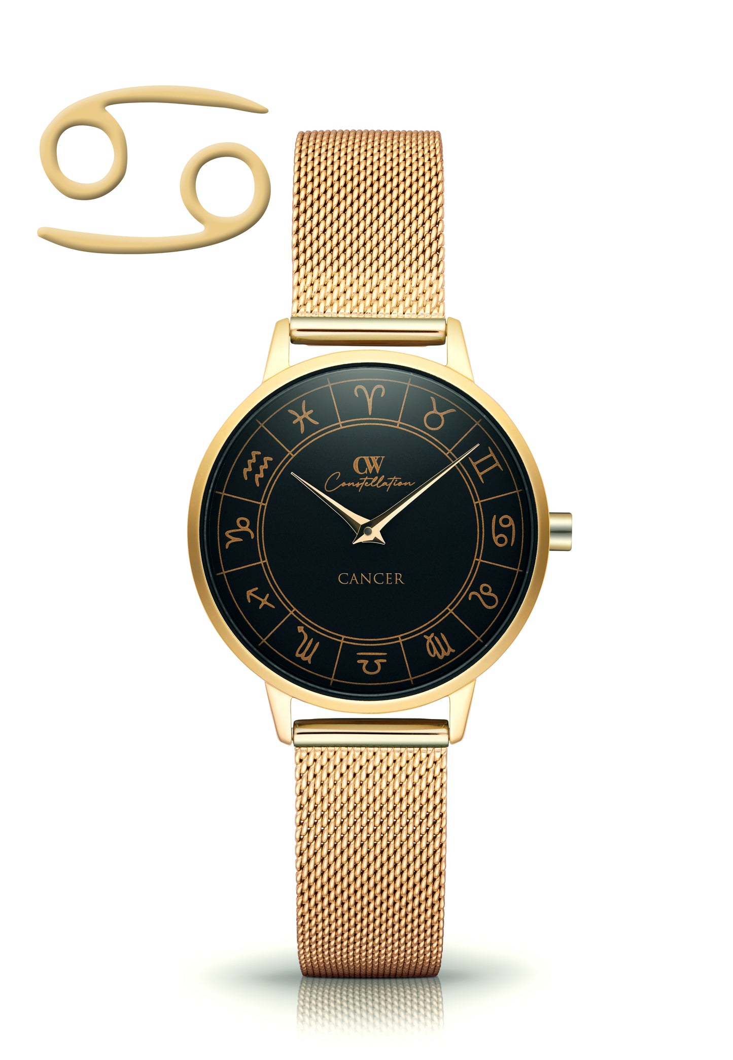 Gold Horoscope Astrology Watch - The Constellation Collection