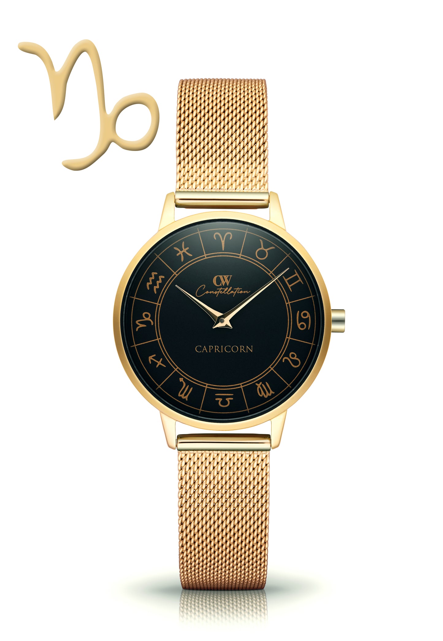 Gold Horoscope Astrology Watch - The Constellation Collection