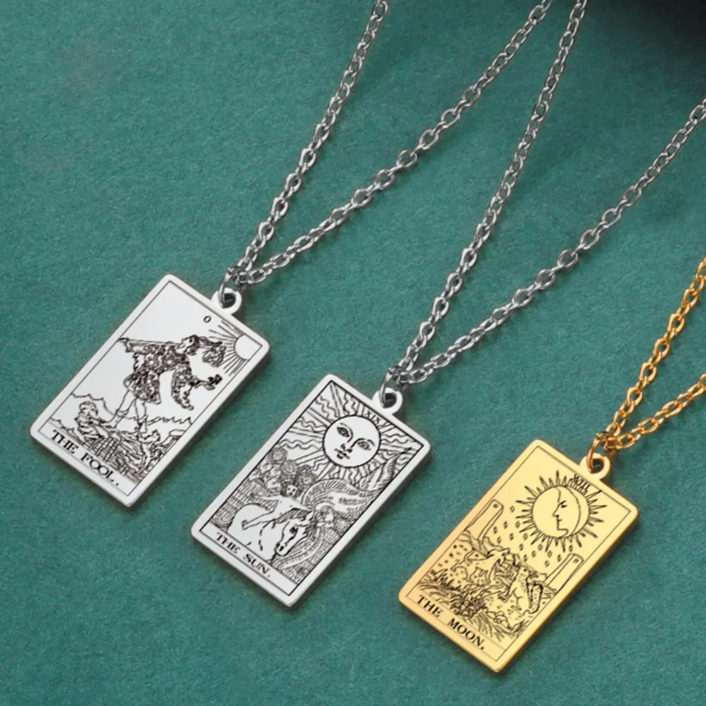 Tarot Card Pendant Necklace’s