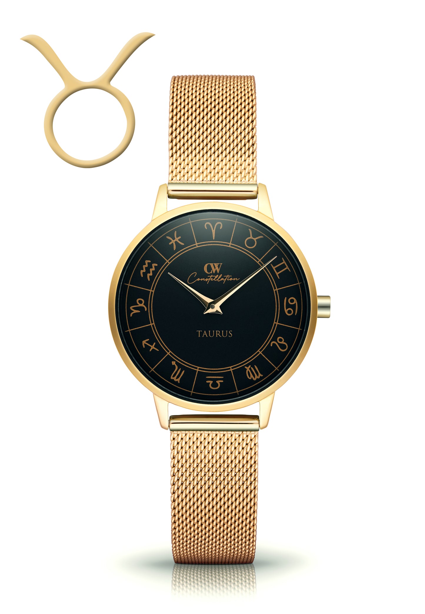 Gold Horoscope Astrology Watch - The Constellation Collection