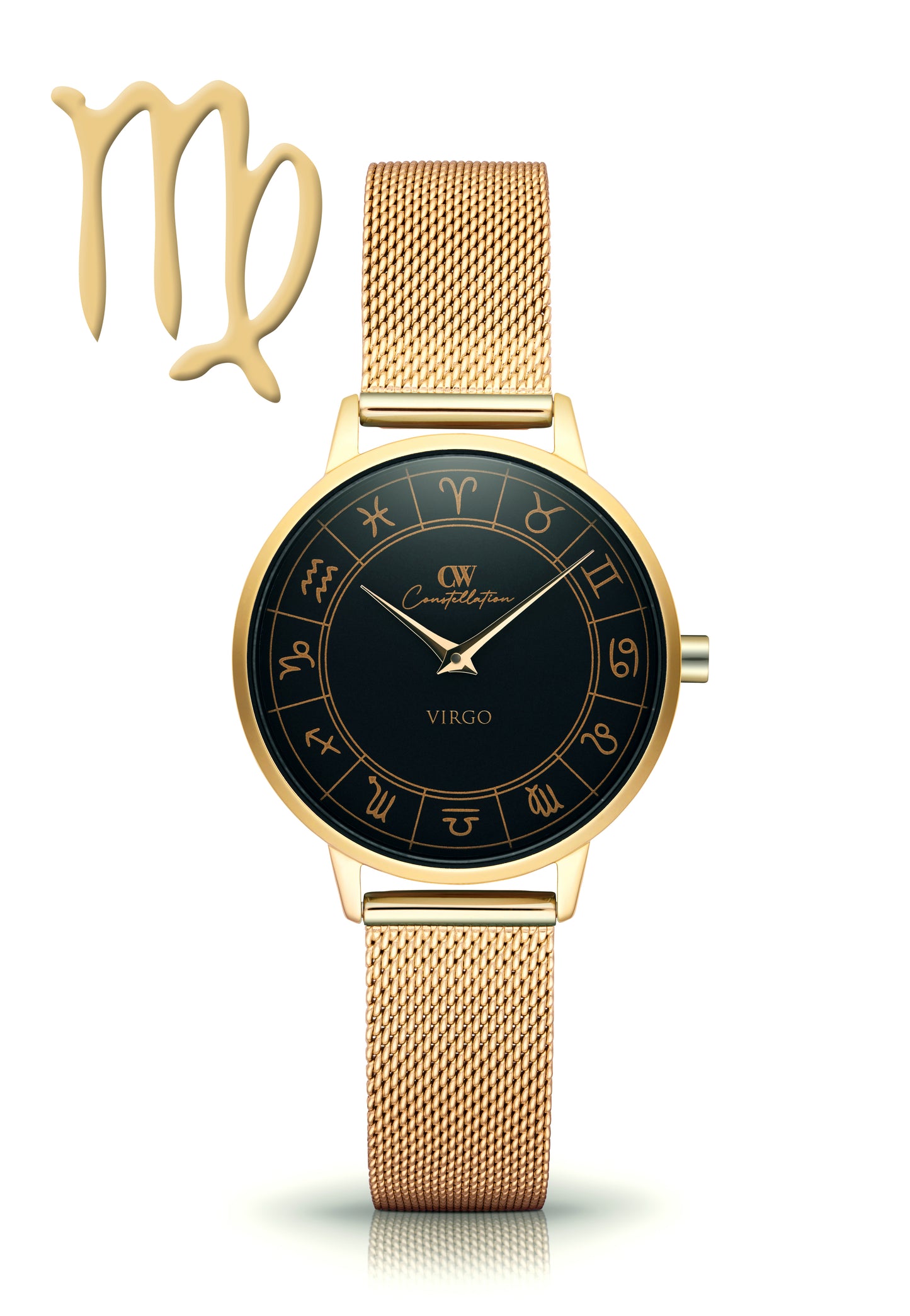 Gold Horoscope Astrology Watch - The Constellation Collection