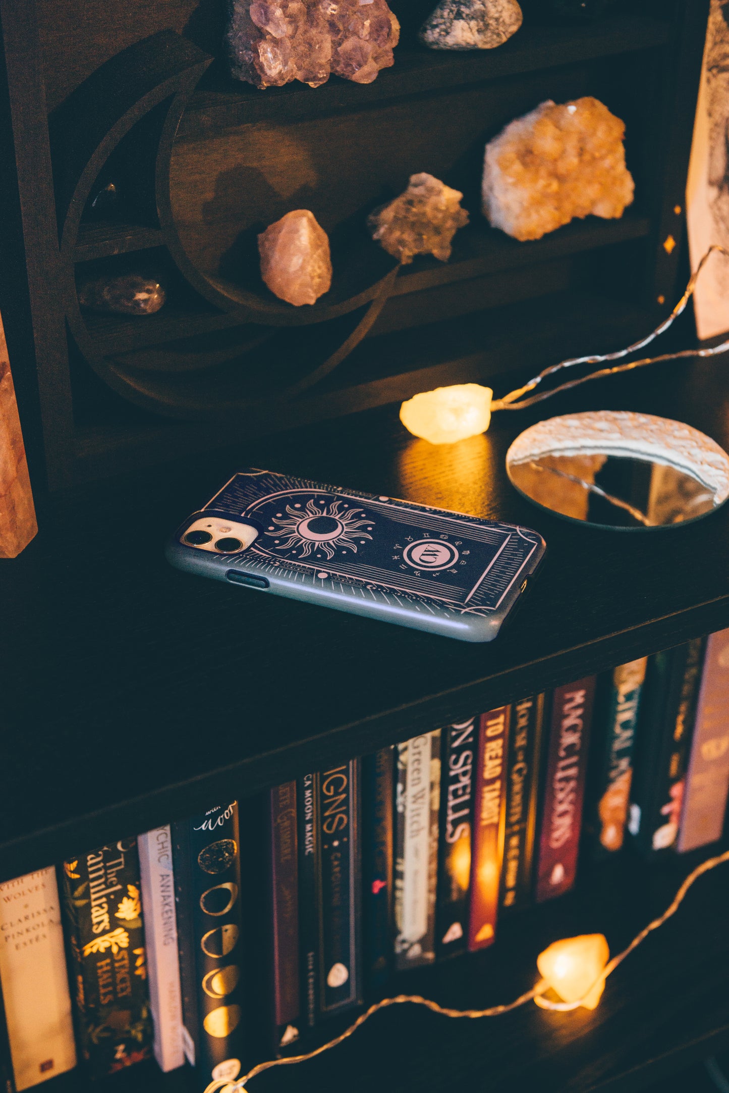 Tarot iPhone Case - Midnight Blue