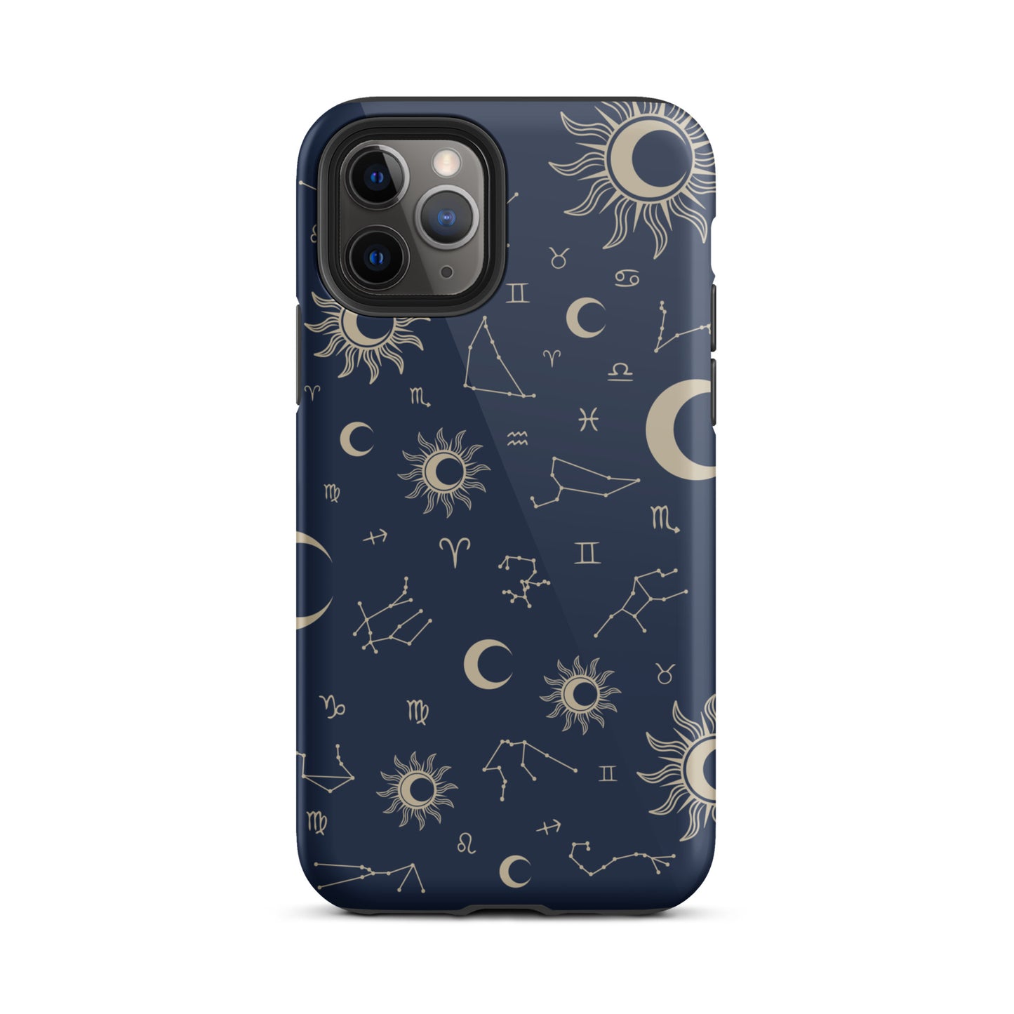 Constellations iPhone case - Midnight Blue