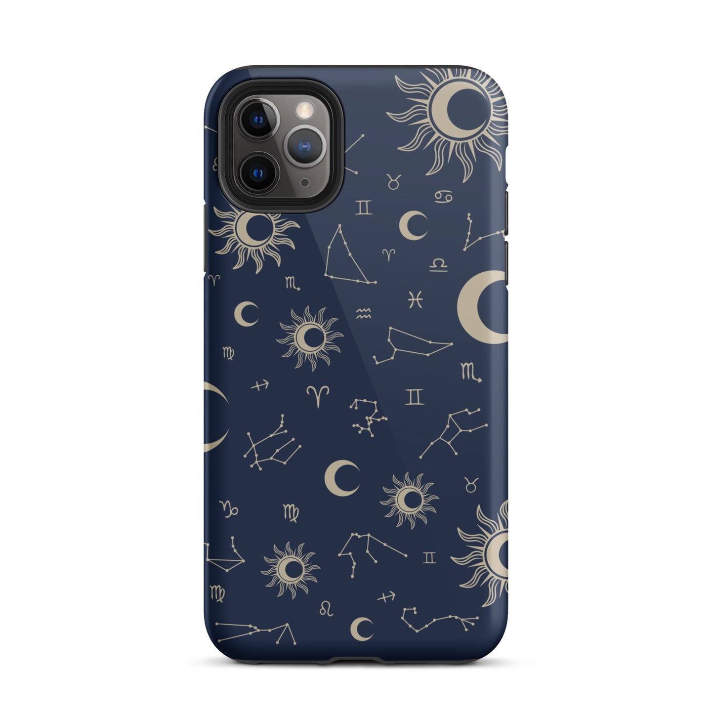 Constellations iPhone case - Midnight Blue