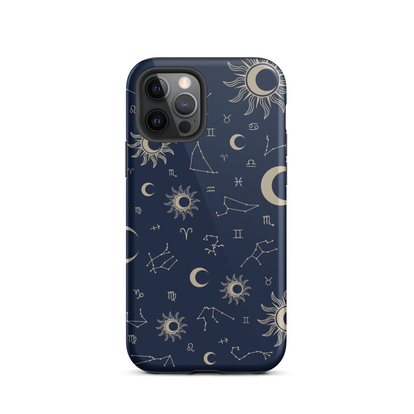 Constellations iPhone case - Midnight Blue