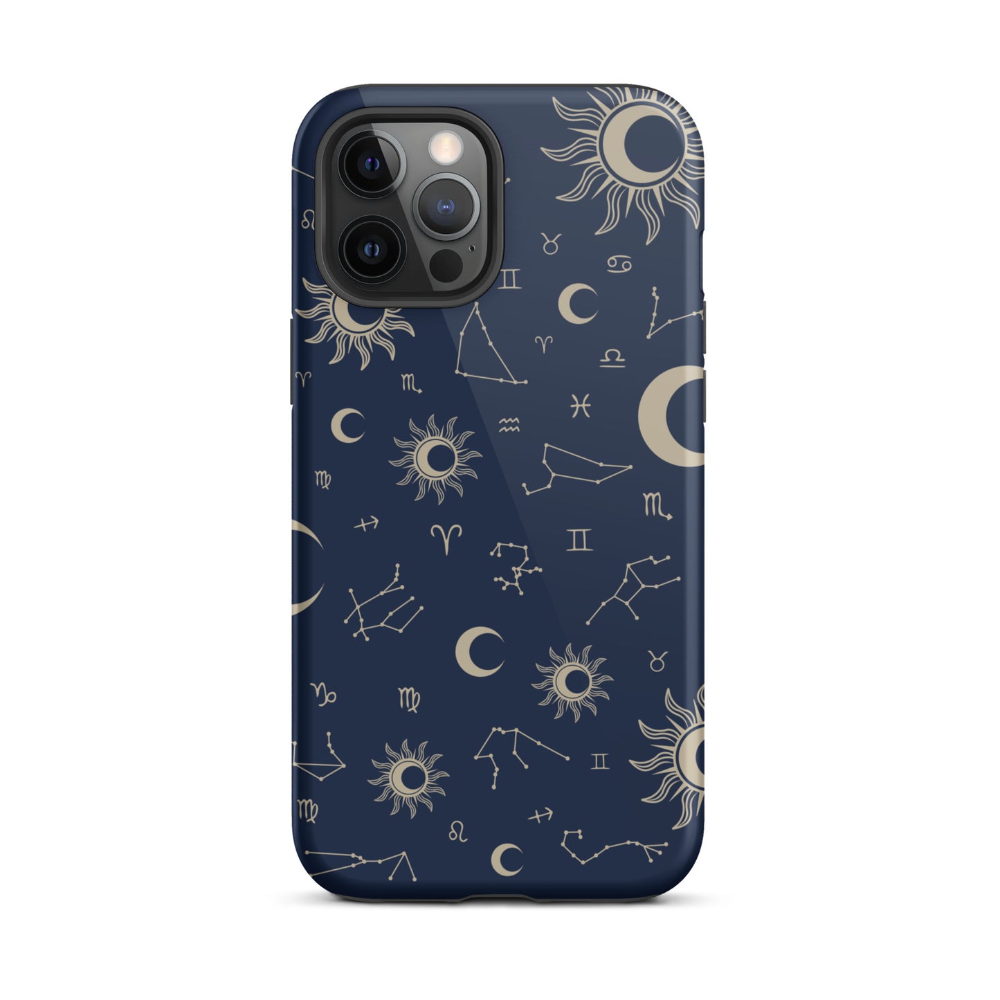 Constellations iPhone case - Midnight Blue