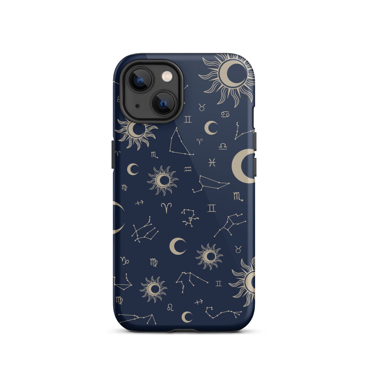 Constellations iPhone case - Midnight Blue