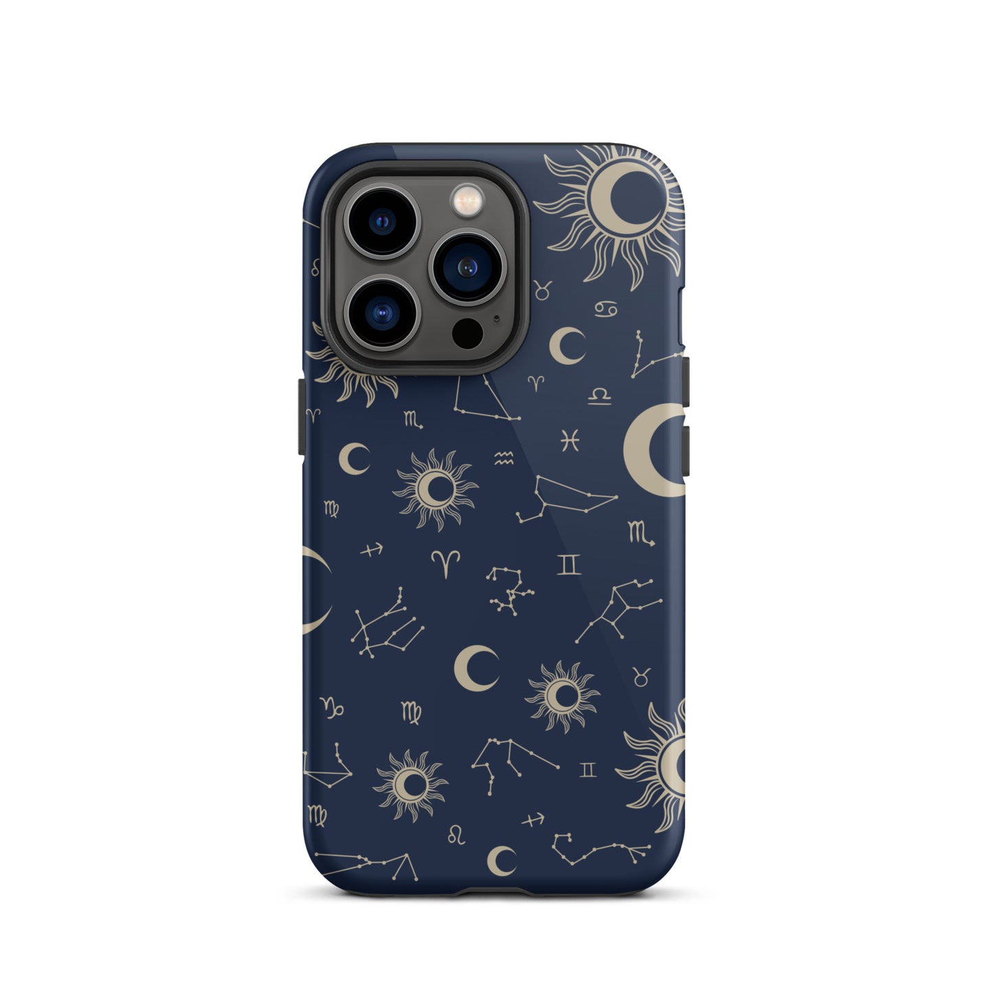 Constellations iPhone case - Midnight Blue