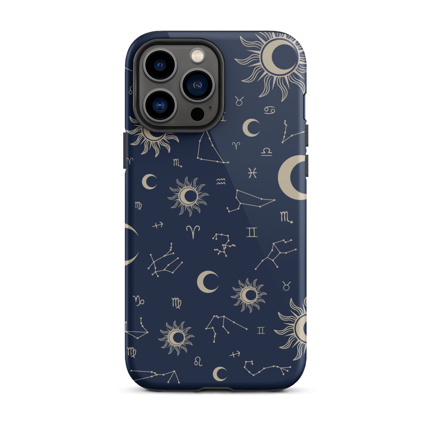 Constellations iPhone case - Midnight Blue