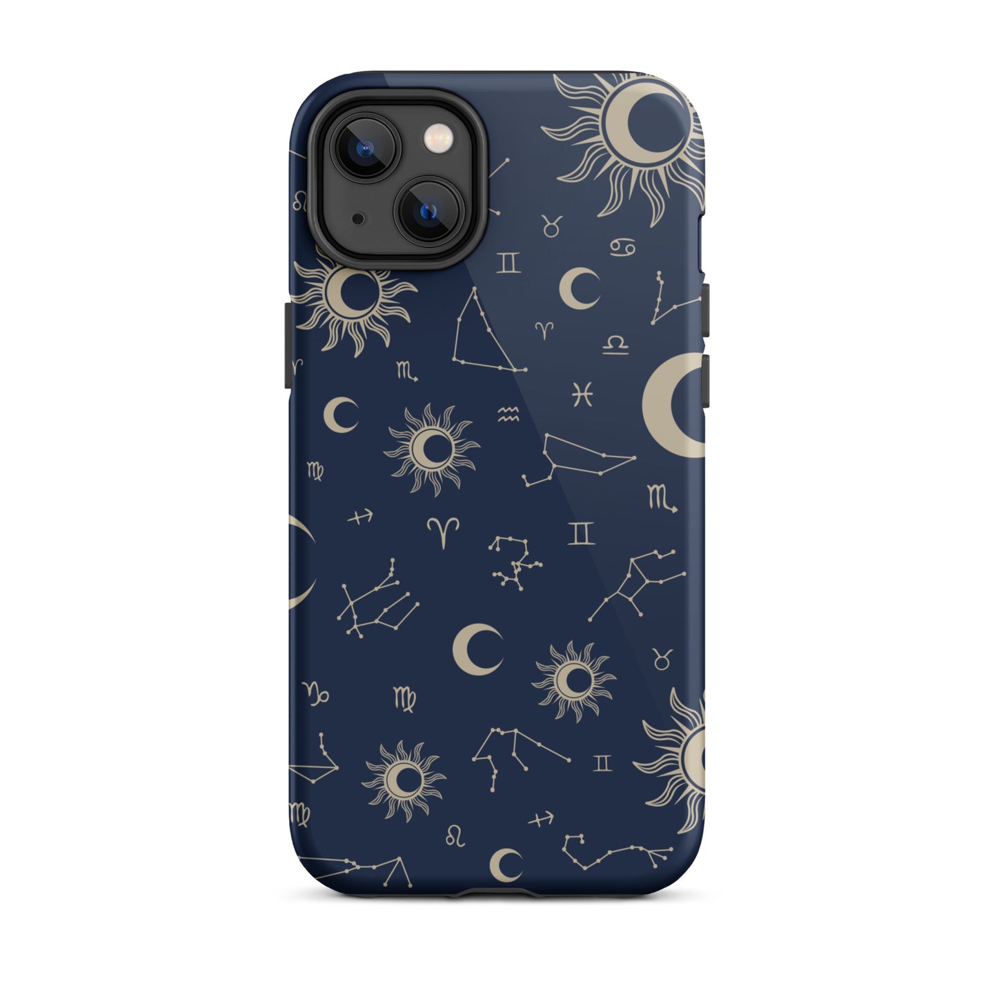 Constellations iPhone case - Midnight Blue