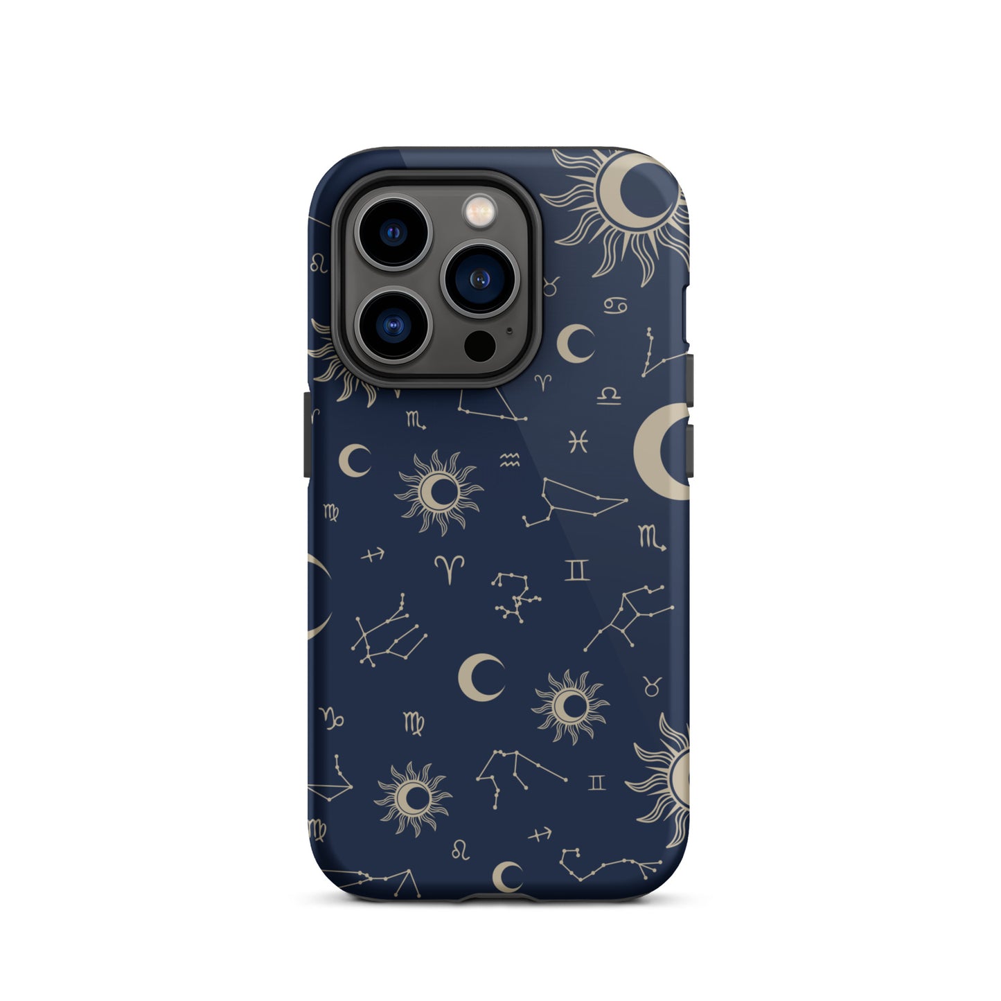 Constellations iPhone case - Midnight Blue